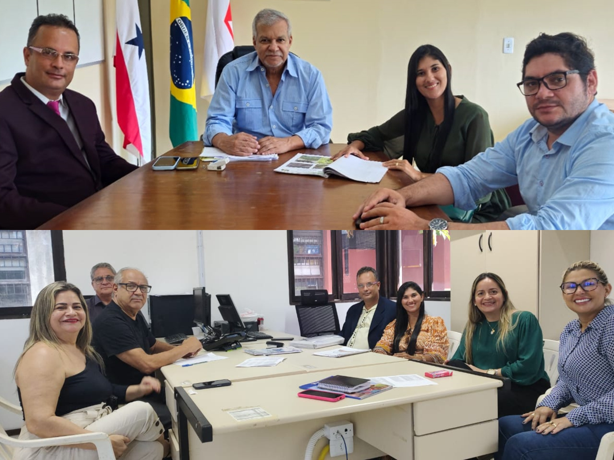 Reunião na COHAB em Belém do Pará